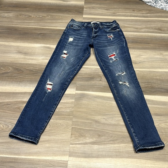 🏴 KanCan Women's Blue Jeans size 27 - Picture 1 of 10